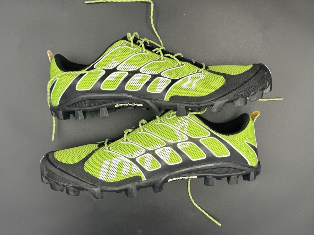 Inov-8 Bare-Grip 200 Trail Running Shoes Men’s 10.5 Green Discontinued NWOB